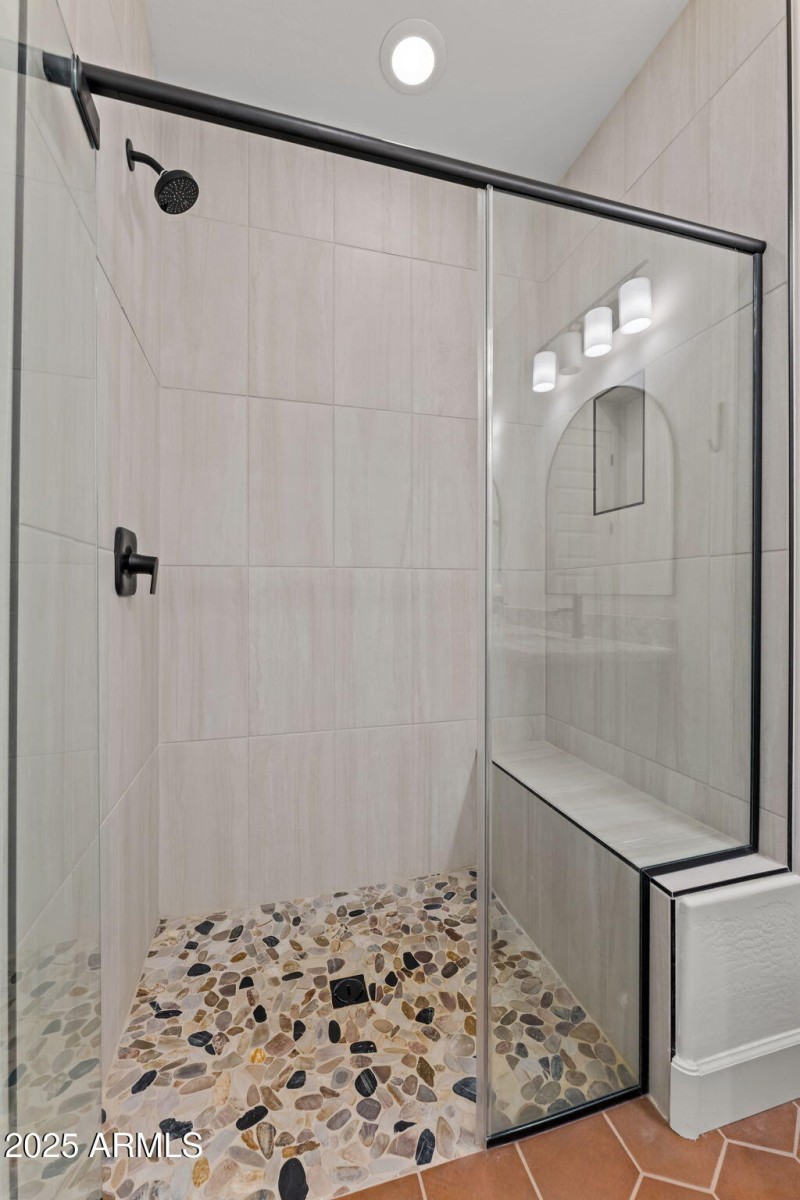 custom primary shower