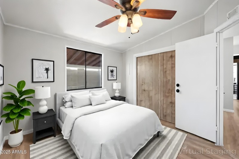 Virtually Staged Bedroom 2