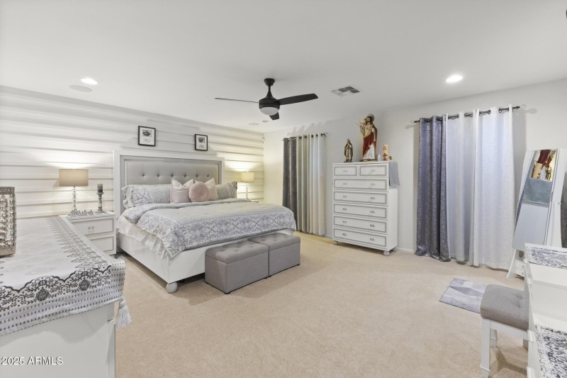 Spacious Main Bedroom