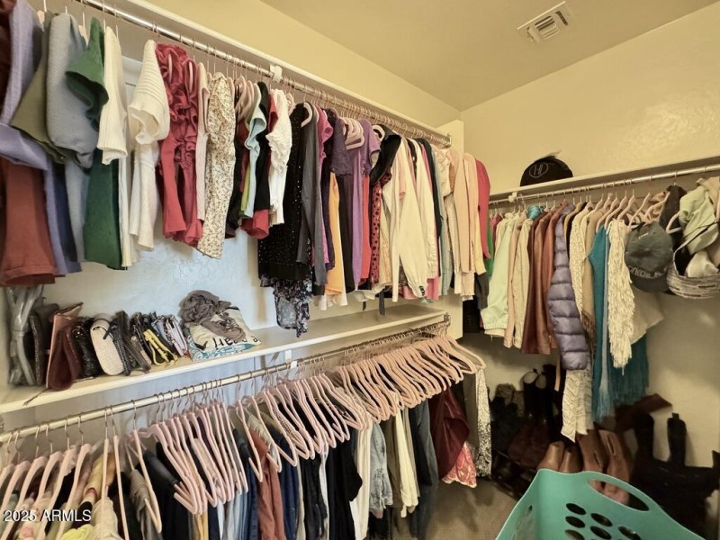 Primary Walk In Closet