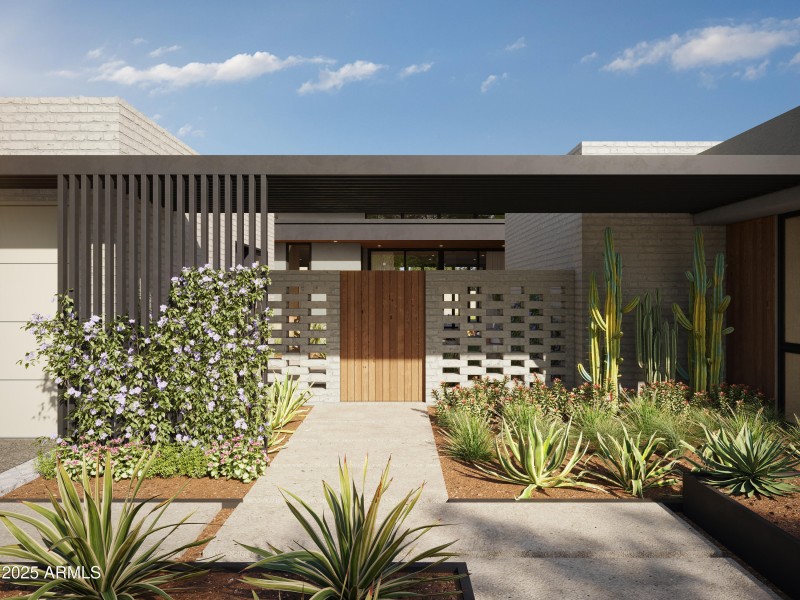 FRONT ENTRY TO COURTYARD