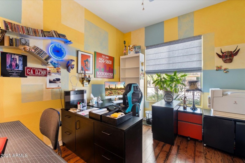 4th bedroom used as a designer studio