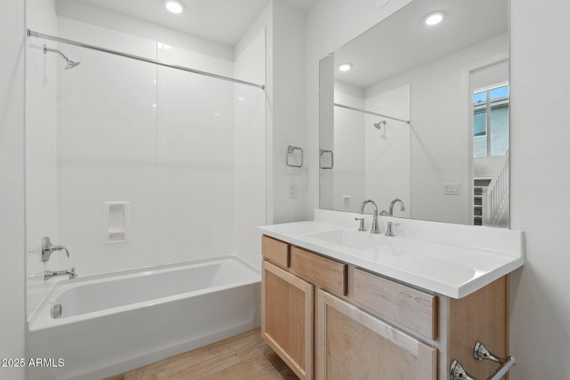 Secondary bathroom