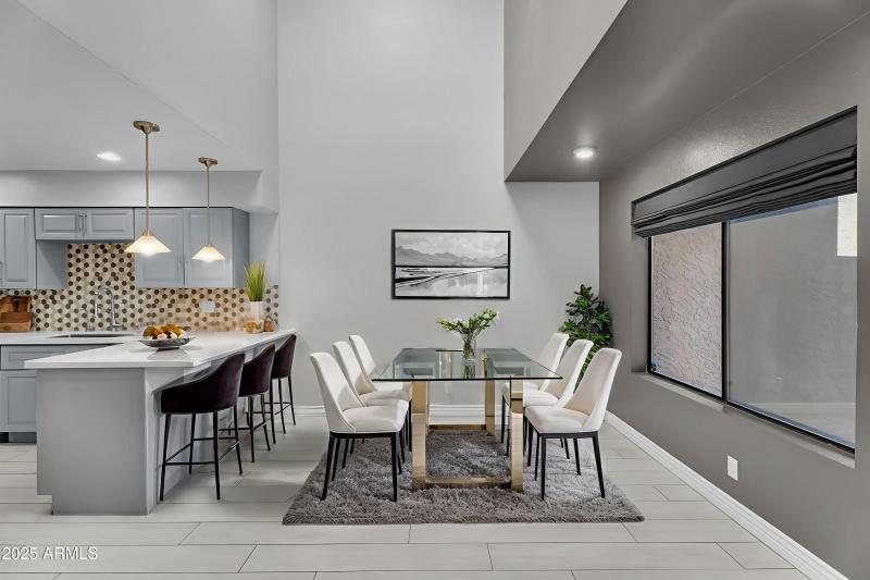 Virtually Staged Kitchen - Forest