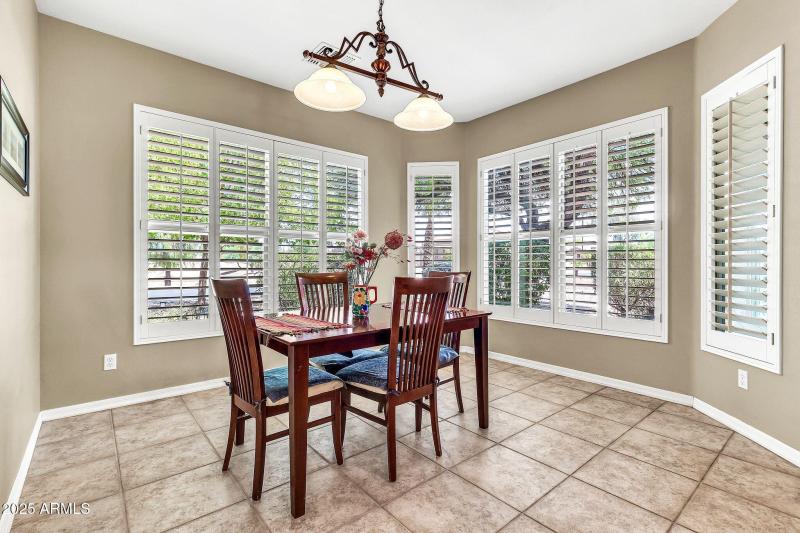 Bay Window in Breakfast Area