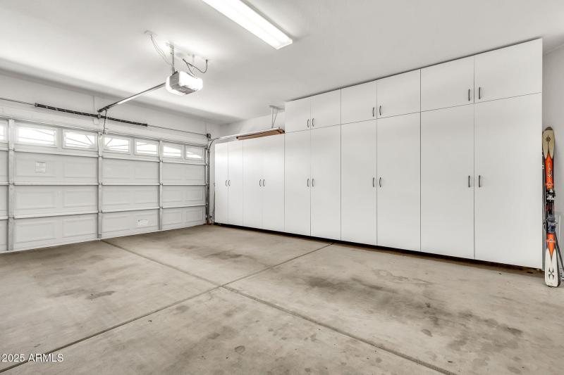 2 car extended garage and storage