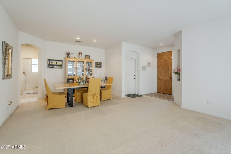 Living room and dining room 2