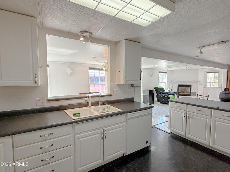 Open Kitchen with Vew over sink