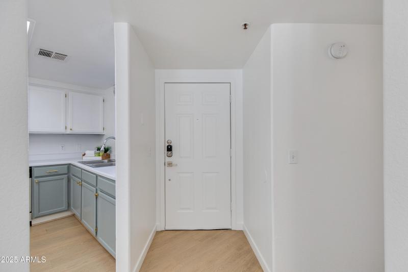 Front Entry and Kitchen