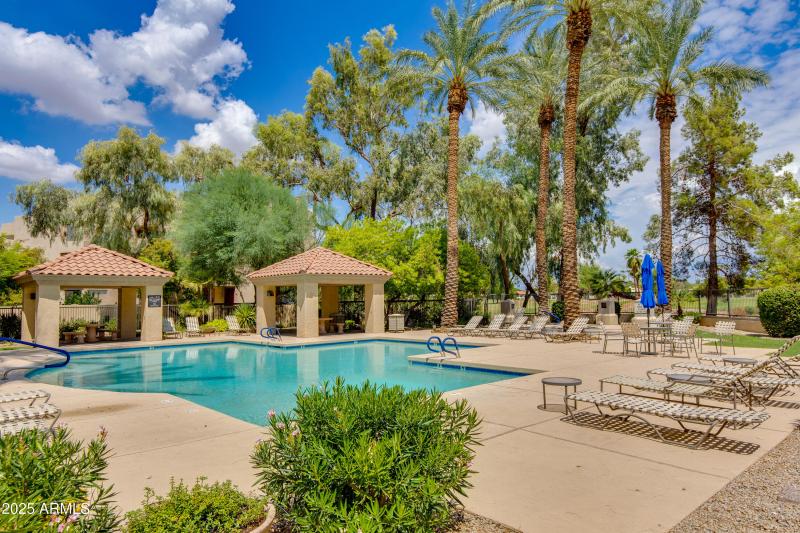 Pool + Spa + Cabanas