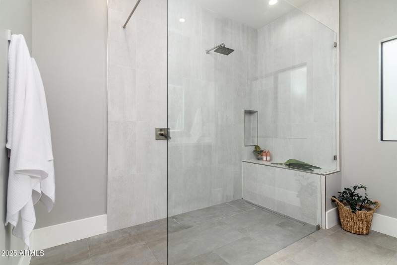 Seamless & Accessible Shower