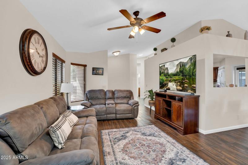 Spacious Living Area with Lots of Light