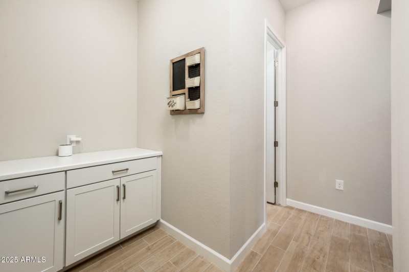 Drop Area from Garage