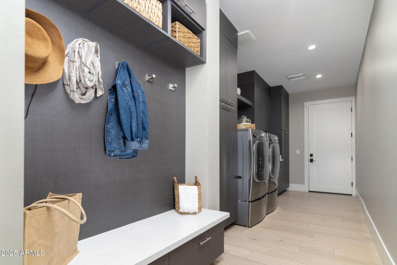 Functional & Stylish Mudroom Laundry