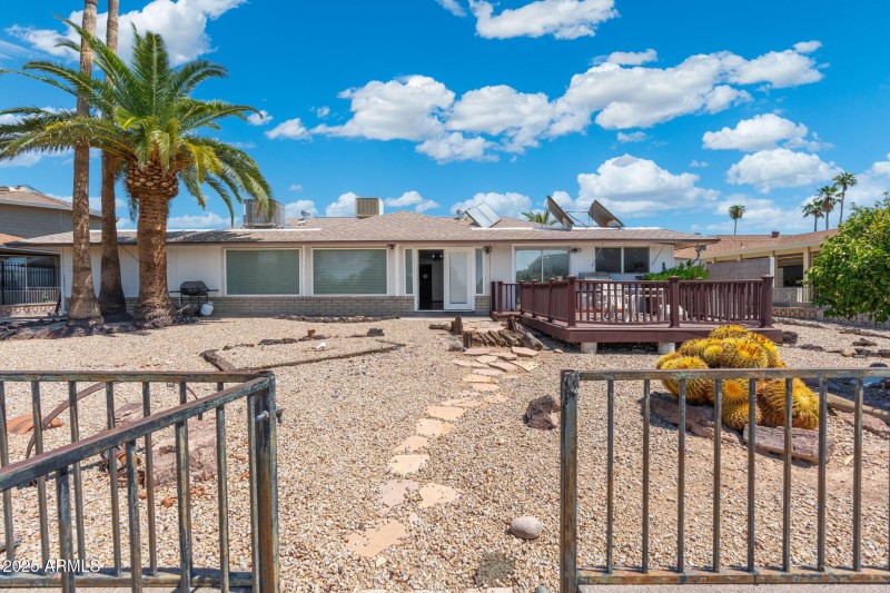 Backyard Gate Facing House