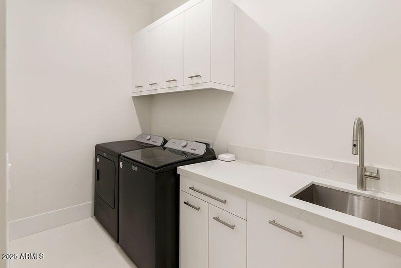 Modern Laundry with Sink