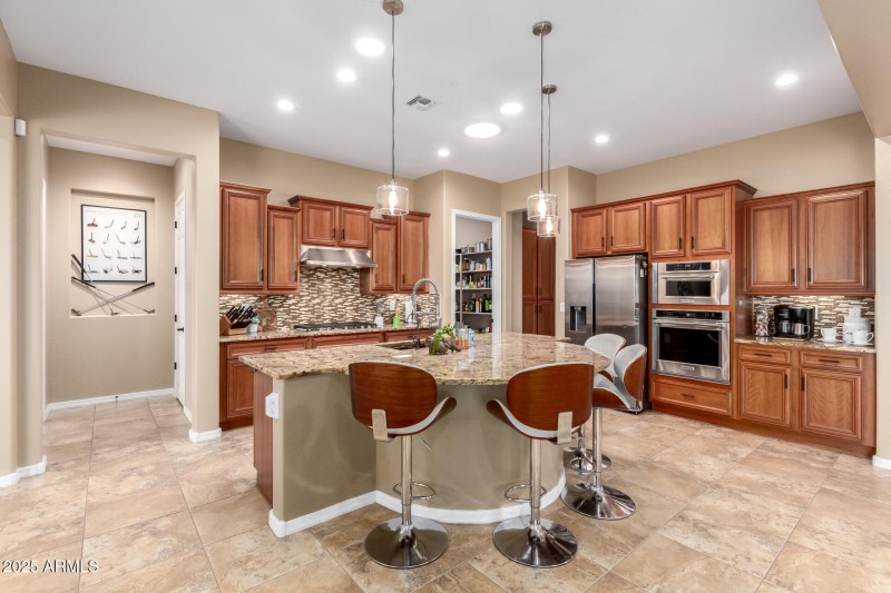 Kitchen view from GR