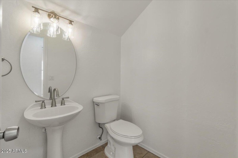 Half bath downstairs