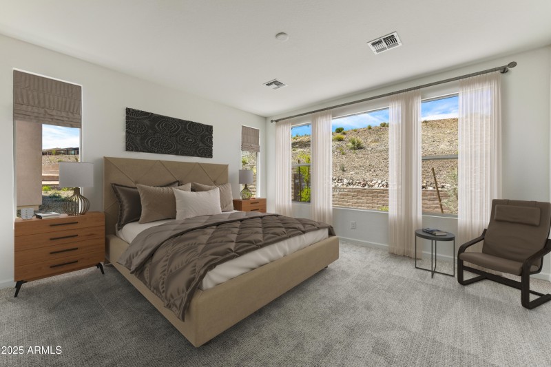 015_Virtually Staged Primary Bed