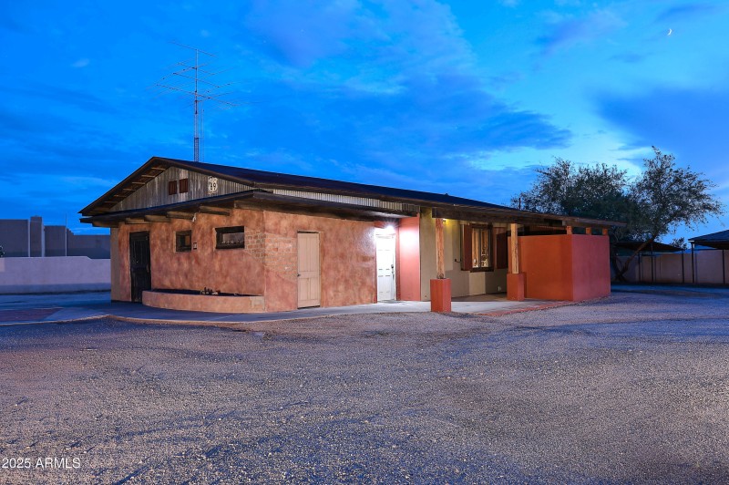 Night-Work Shop Corner View