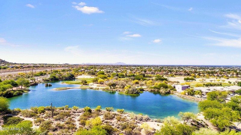 Lake at Entrance of Community