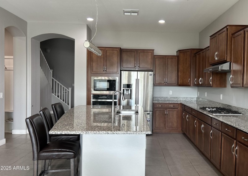 Spacious Kitchen Island