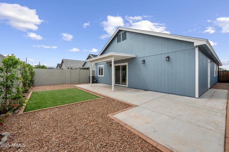 Low maintenance turf & fully landscaped