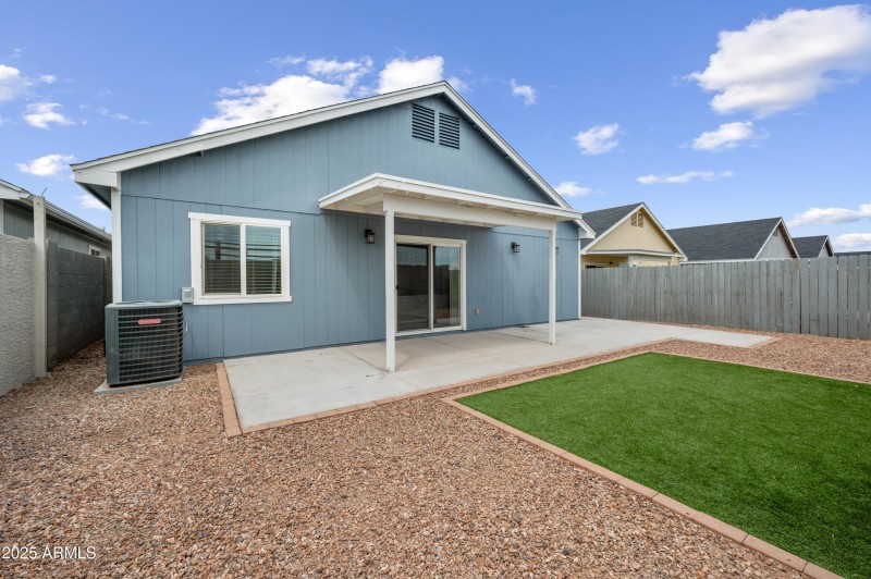 Freshly painted exterior