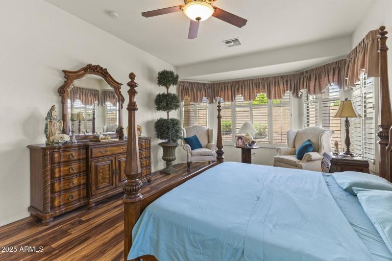 Bright Bay Window Sitting Area