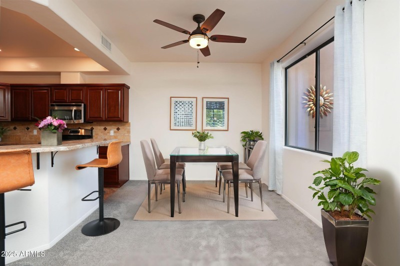 Virtually Staged Dining