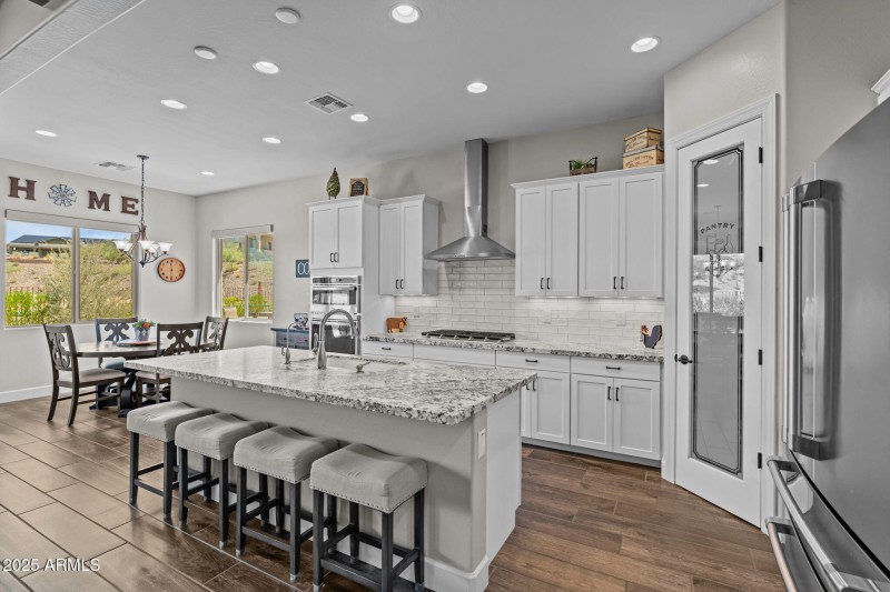 Highly upgraded kitchen