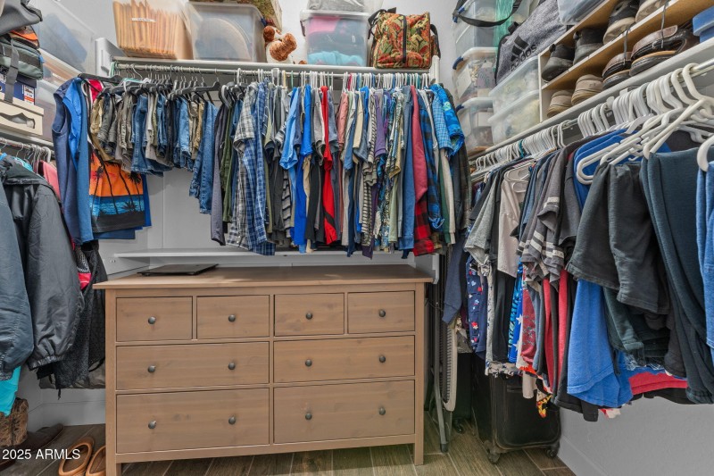 large walk in closet