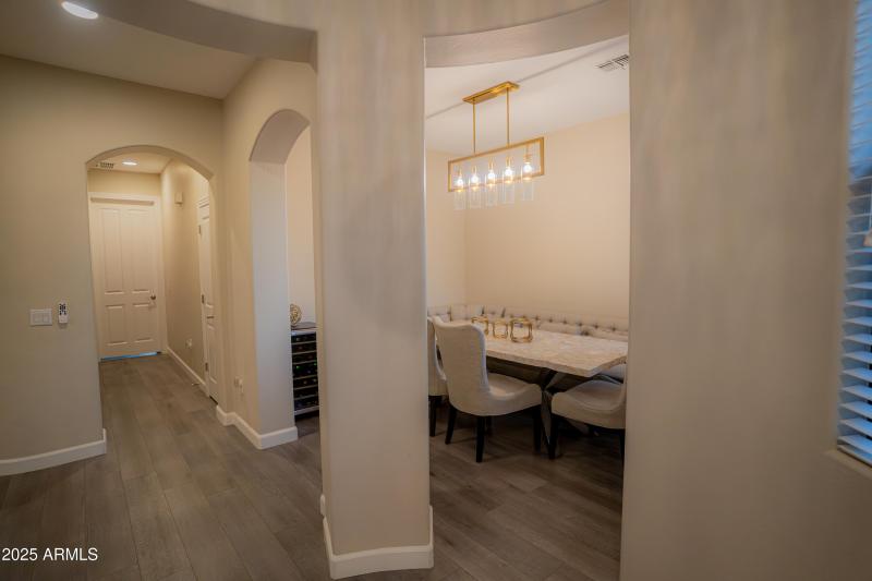 Den can be used as a formal dinning room