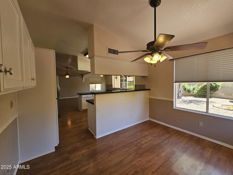 3d Breakfast room towards kitchen