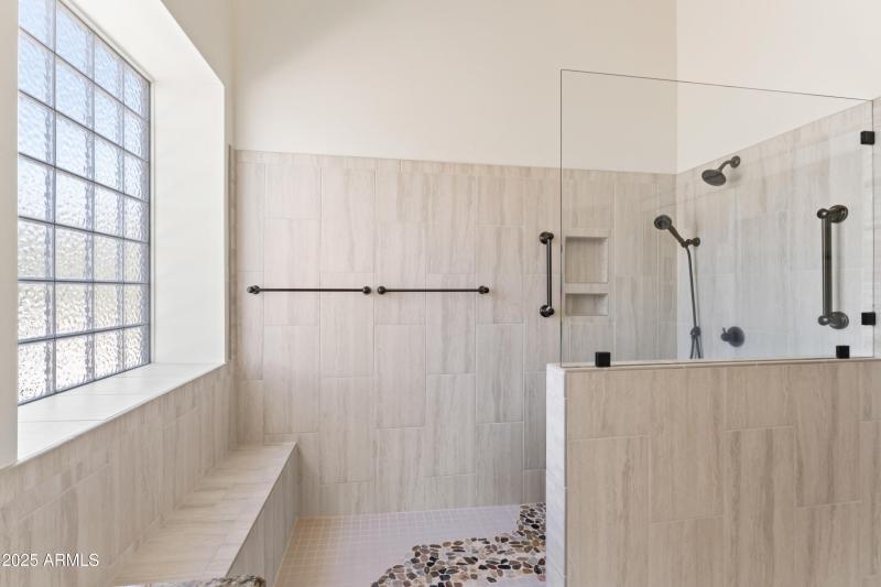 REMODELED WALK-IN SHOWER