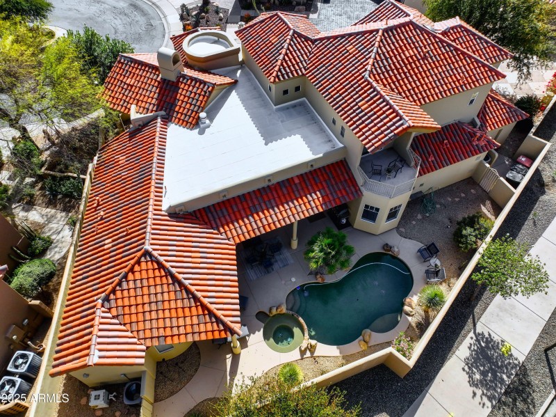 Backyard Aerial View