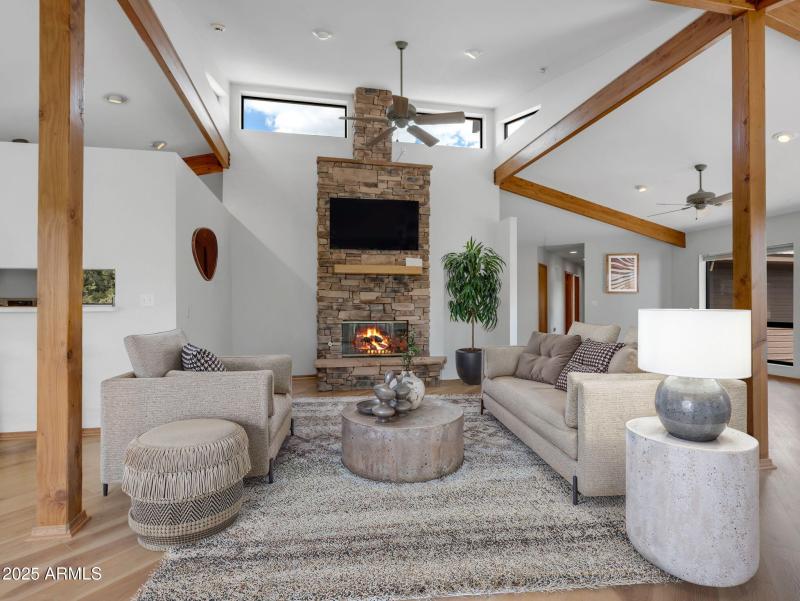 Virtually Staged Great Room