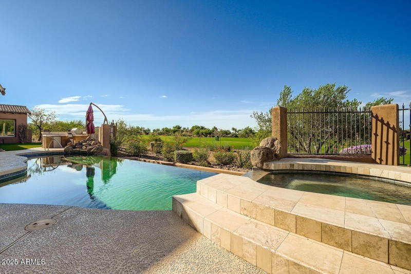 Pool with Negative Edge