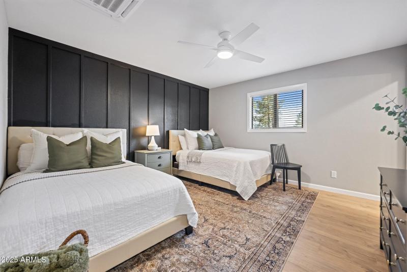 Bedroom 2 Oversized with Accent Wall