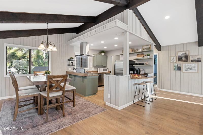 Dining Room and Kitchen