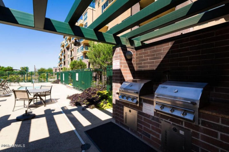 BBQ area