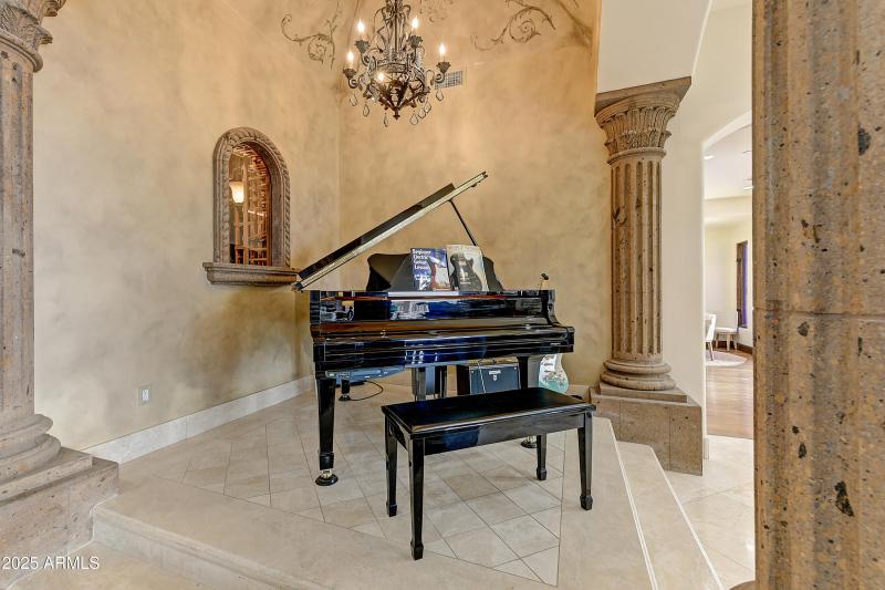 Elegant Piano Alcove