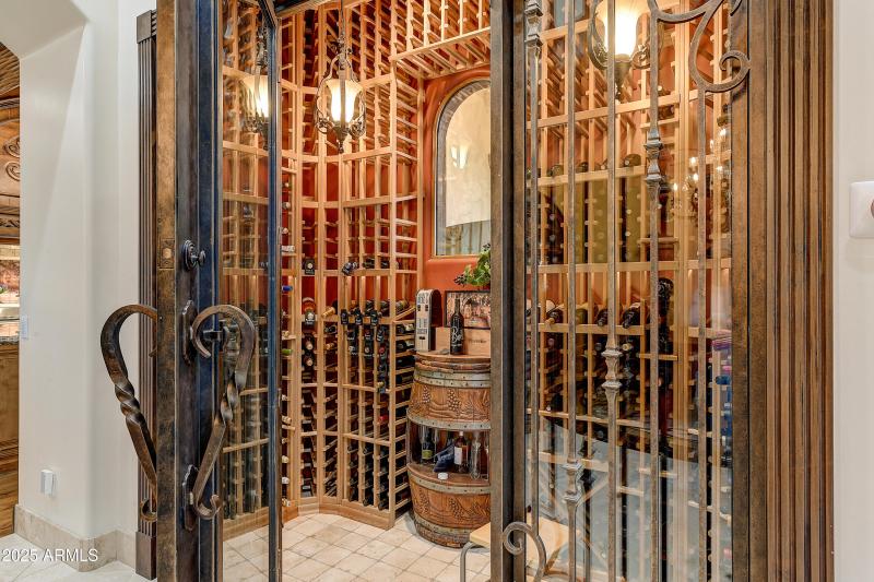 Vaulted Wine Cellar Entry