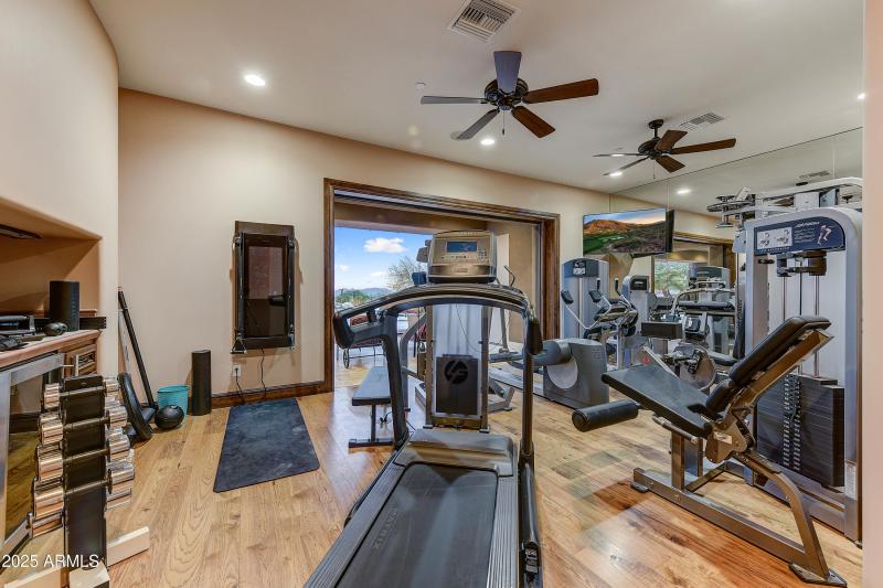Private Home Gym with Views