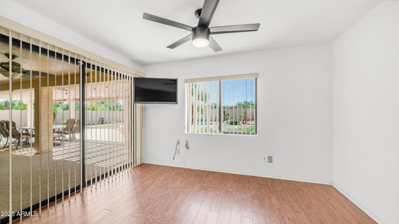 Den in Master Bedroom