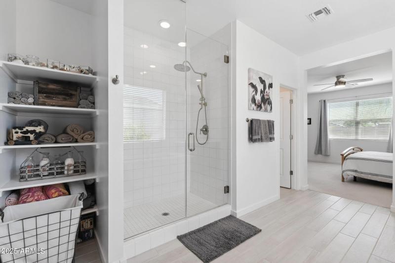 Primary Bath with Walk In Shower