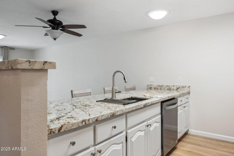 Granite countertop