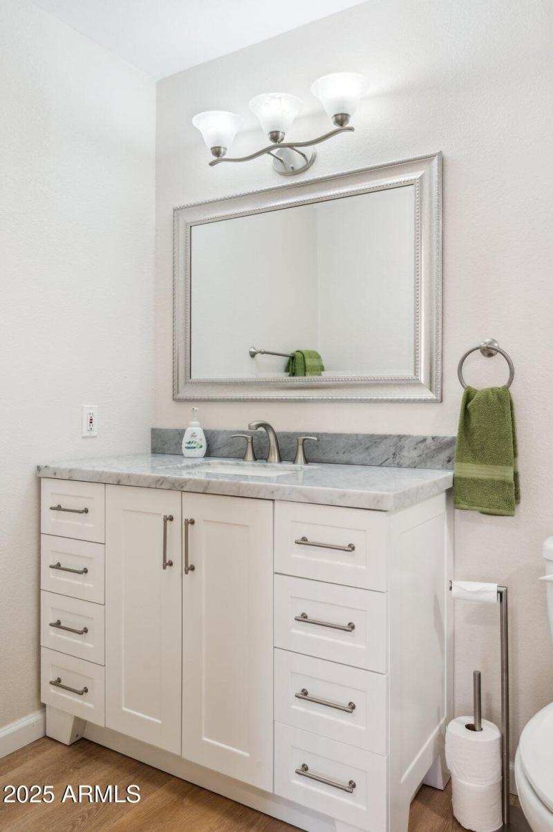 Second bathrm vanity