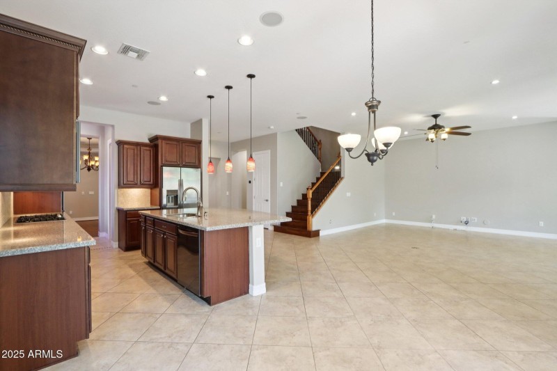 Kitchen and Family Room