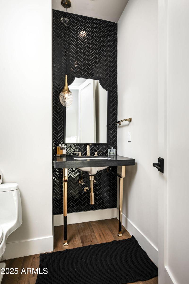 Upstairs Powder Room